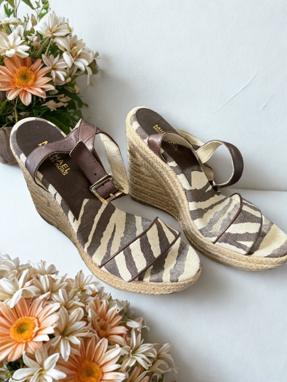 Michael Kors Animal Print Espadrilles